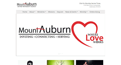 Desktop Screenshot of mtauburnumc.org